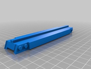 monorail rampe extender la construction les jouets lego compatible 3d print model - Mito3D