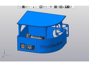 orpistation basis orangepi pc video games orange pi case retrogaming 3d print model - Mito3D