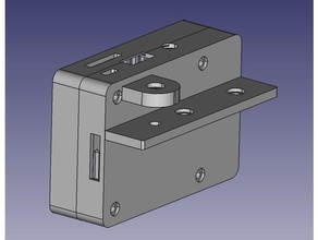 ender 3 raspberry pi case camera mount 2020 extrusions update 3d printer accessories freecad octoprint 3d print model - Mito3D