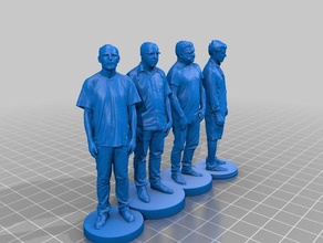 homme 080 081 082 083 sculptures 3d print model - Mito3D