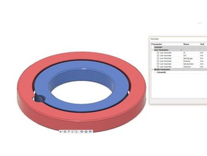 almostly personalizzabile bb cuscinetti del generatore ingegneria 3d print model - Mito3D