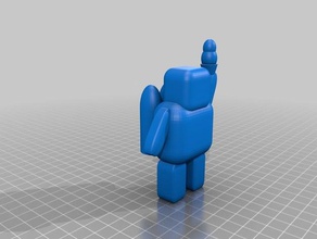 Eis astronaut - Spielzeug Spiele 3d print model - Mito3D