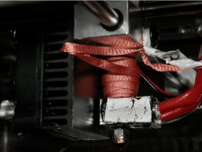 idbox diy hotend heat-sinkspreader 3d printer accessories copper desoldering wick heatsink heatspreader heat sink spreader cooling 3d print model - Mito3D