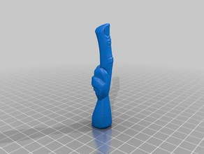 greek said ok capital control art finger 3d print model - Mito3D