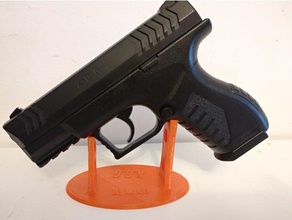 airsoft xbg gun holder sport outdoors 3d print model - Mito3D