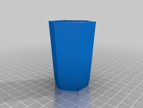 my customized pencil holder office 3d print model - Mito3D