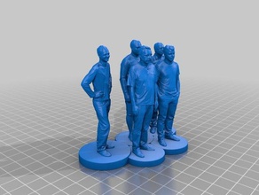 homme 096 097 098 099 100 esculturas 3d print model - Mito3D