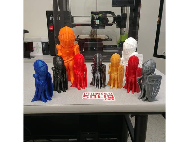 sir layersalot sculptures 3D print model - Mito3D