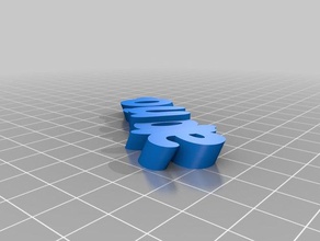 llavero alonso llaveros personalizado 3d print model - Mito3D