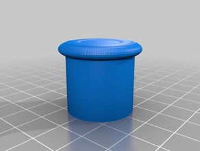 knauf f&uumlr schrank rodada botão puxador 3d impressão 3d print model - Mito3D