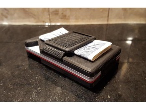 slim wallet accessori 3d print model - Mito3D