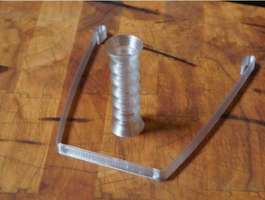 hängen filament spool-roller Regal 3d drucken filament-Halter spool holder spool-mount 3d print model - Mito3D