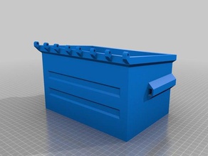 bin containers 3d print model - Mito3D