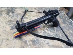mini crossbow quiver other bolt holder 3d print model - Mito3D