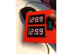 güneş kazan sıcaklığı sensörü gövde elektronik 3d print model - Mito3D