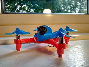 x-26 evo escovado micro racing freestyle quadcopter drone pequeno grito de conversão quadro rc veículos 0720 8520 motor quad diydrones corrida e011 eachine qx90 fpv fpv250 câmara montagem câmera furibee f36 h36 hubsan h107c jjrc runcam tinywhoop 3d print model - Mito3D