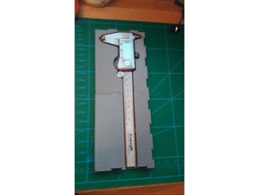 caliper holder tool box inlay holders boxes 3d print model - Mito3D