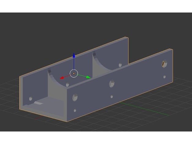 Festplatte 35 525 Klammern computer Halterung 3D print model - Mito3D