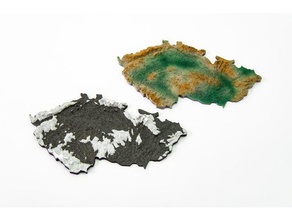 repubblica ceca 3d terrain model modelli paesaggio topografia 3d print model - Mito3D