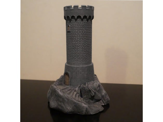 antica torre di guardia i giocattoli giochi dungeons dragons fanatsy medievale in miniatura rock da tavolo 3D print model - Mito3D