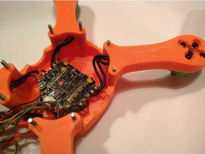 dayanıklı freestyle 3d yazdırılabilir quadcopter çerçeve rc araçlar 3d print model - Mito3D