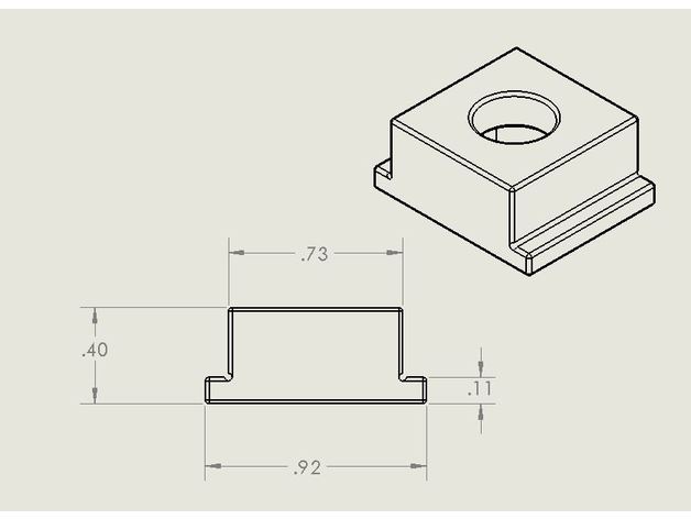 t-nut ridgid table saw machine tools 3D print model - Mito3D