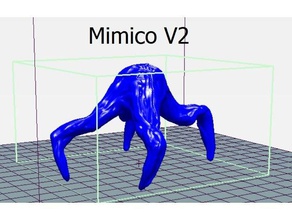 typhon imitar de vídeo jogos bethesda extraterrestre a figura presa 3d print model - Mito3D