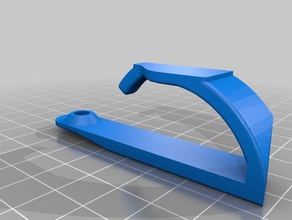 guitar strap clip remix music 3d print model - Mito3D