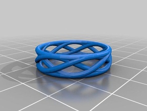 nice ring customized 01 fashion 3d print model - Mito3D