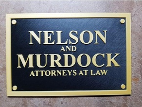 nelson murdock attorney law other daredevil marvel netflix 3d print model - Mito3D