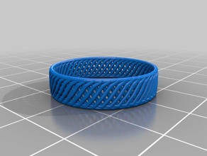 nice ring customized 02 fashion 3d print model - Mito3D