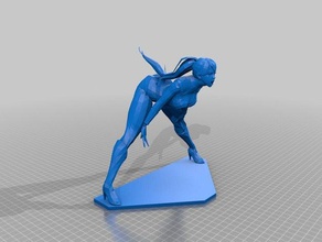 pyran jogos sexy menina 3d print model - Mito3D