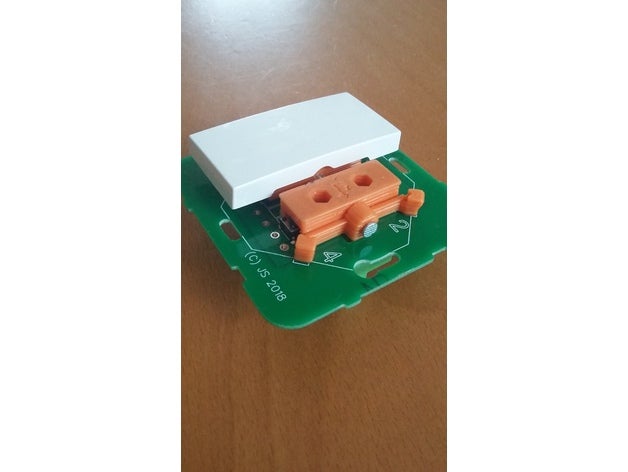la automatización del hogar interruptor de pared logus90 diy 3D print model - Mito3D