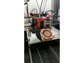 geeetech i3 bltouch suporte do ventilador 3d a impressora acessórios 3d print model - Mito3D