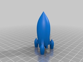 roket 3d l'impression 3d print model - Mito3D