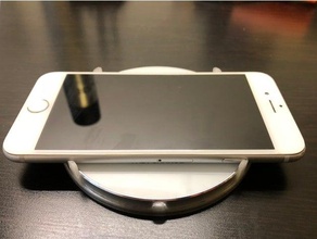 antidérapante extension de satechi aluminium chargeur sans fil mobile téléphone l'iphone iphone 8 3d print model - Mito3D