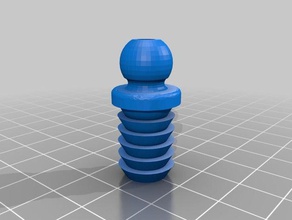 ikea gilbert chair end cap parts foot customized repair part replacement 3d print model - Mito3D