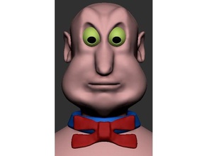 globblobgabgalab art il busto personaggio dei cartoni animati le figure sculture 3d print model - Mito3D