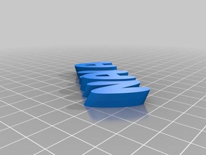 nana Schlüsselanhänger angepasst 3d print model - Mito3D
