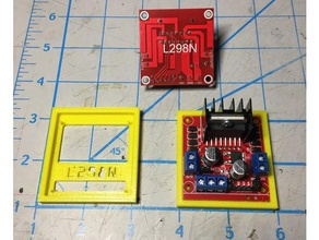 l298n motor drive controller board module arduino electronics 3d print model - Mito3D