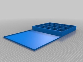 meine angepasste Pille box organizer Container 3d print model - Mito3D