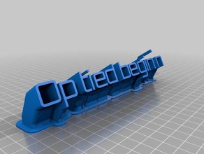 pascal bureau de personnalisé 3d print model - Mito3D