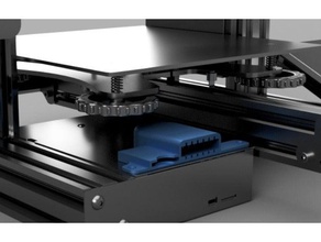 ender 3 lüfterverkleidung built-in micro-sd-card-Inhaber 3d Drucker - Zubehör ender3 fan duct 3d print model - Mito3D