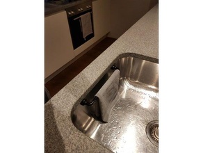 lavagem de pano titular a cozinha jantar ferramenta utensílios 3d print model - Mito3D