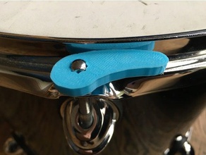 drum tuning lock music lug tension rod 3d print model - Mito3D
