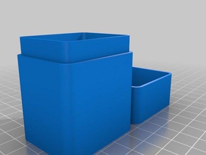 parametric box containers customized 3d print model - Mito3D