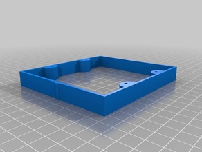 2-gang electrical box extender riser - Ersatz Teile 3d print model - Mito3D