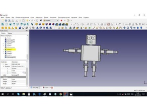 Roboter 3d Drucker Robotik 3d print model - Mito3D