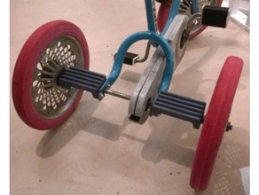peppino de bicyclette support pied jalkatuki sport à l'extérieur pédale 3d print model - Mito3D