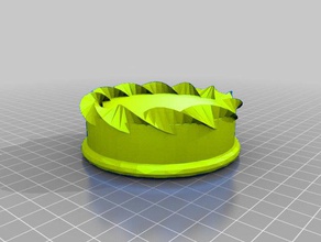 amarillo pastel de alimentos beber 3d print model - Mito3D